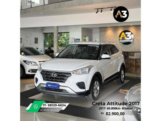HYUNDAI CRETA 1.6 16V FLEX ATTITUDE AUTOMÁTICO